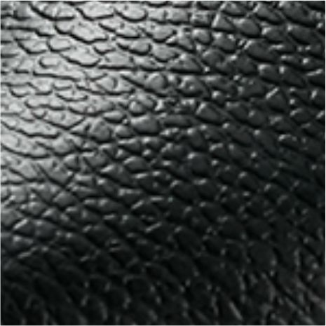 Embossed leather
