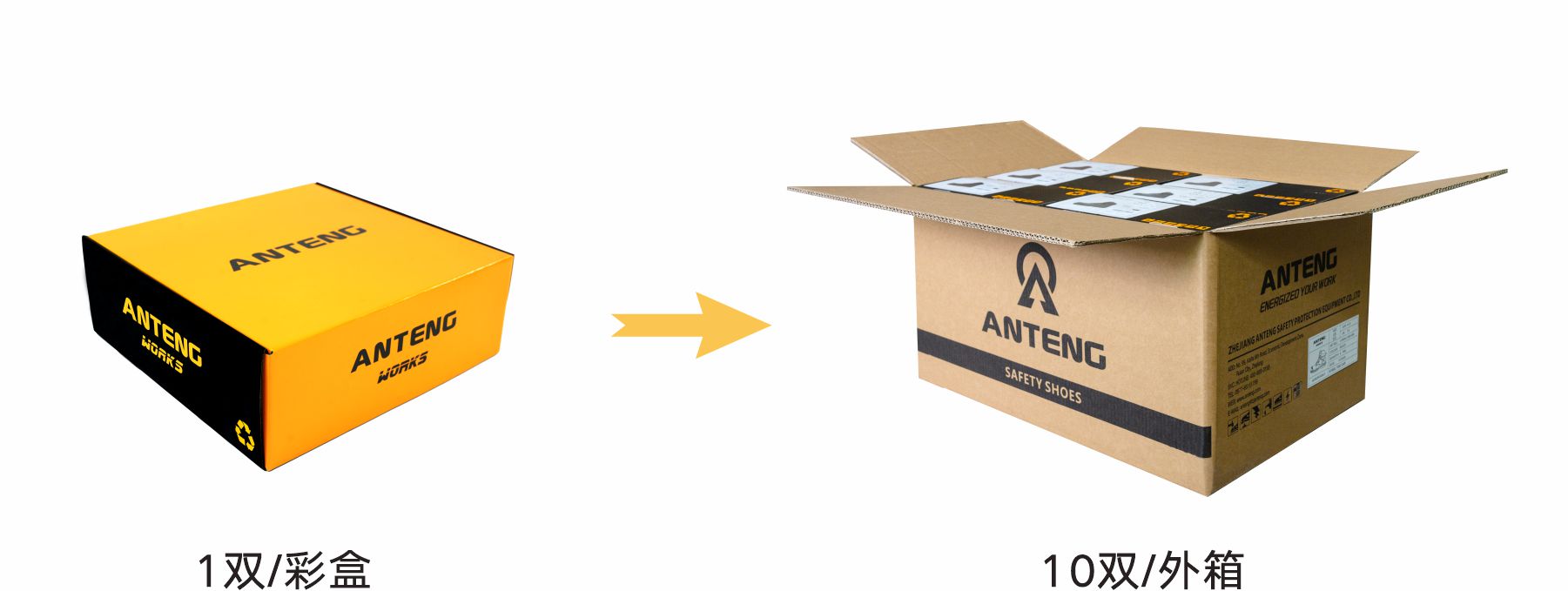 Foreign trade packaging-10 boxes
