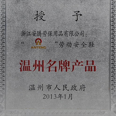 Our company's labor safety shoes are famous brand products in Wenzhou