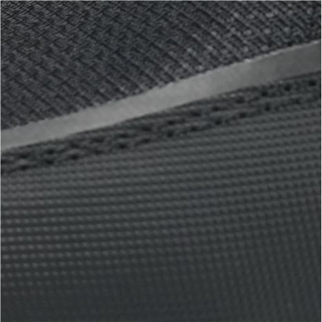 Ultra-fiber reverse velvet + breathable mesh fabric